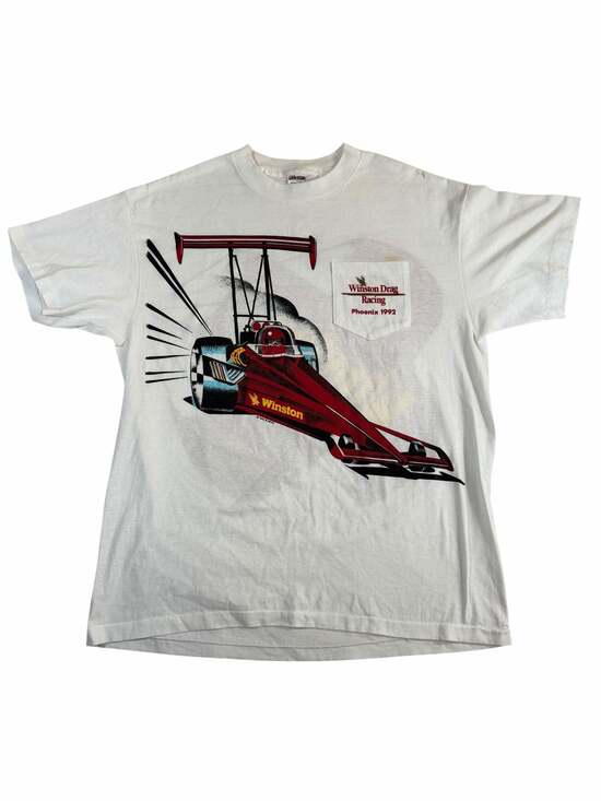 Winston Other - Vintage 1992 Winston Drag Racing Phoenix T Shirt XL USA Single Stitch Pocket Tee